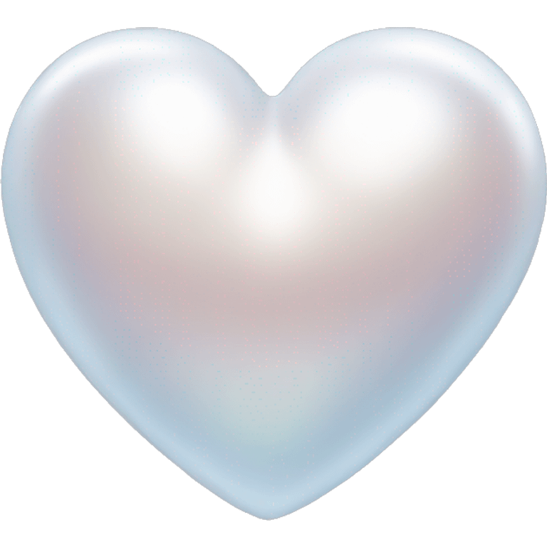 pearl heart emoji