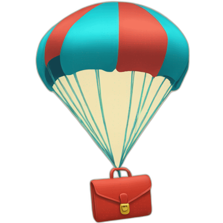 parachute and token emoji