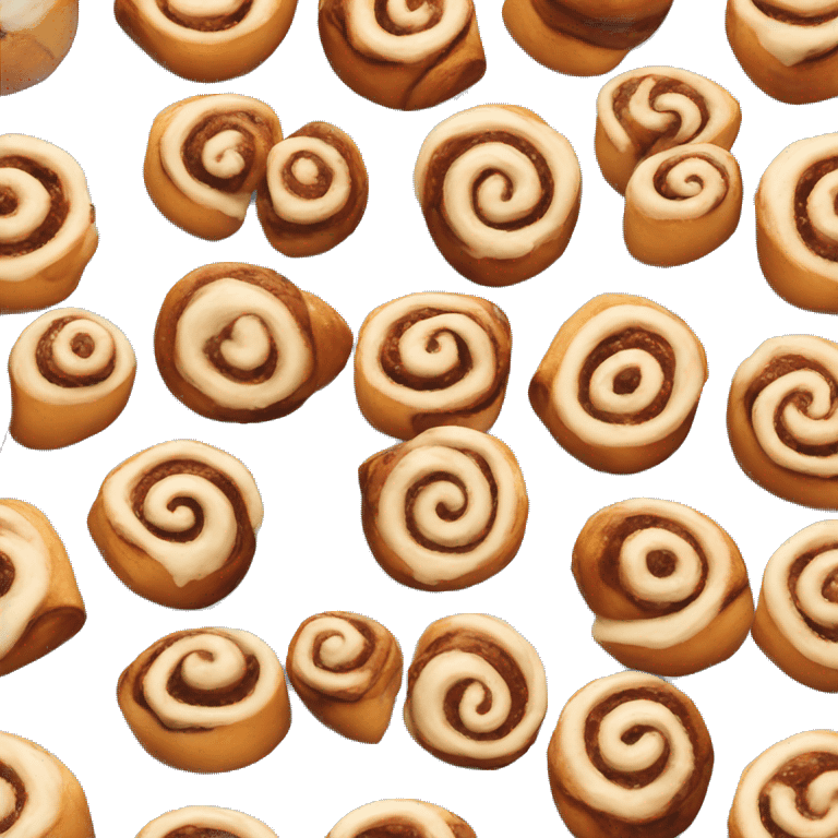 cinnamon roll  emoji