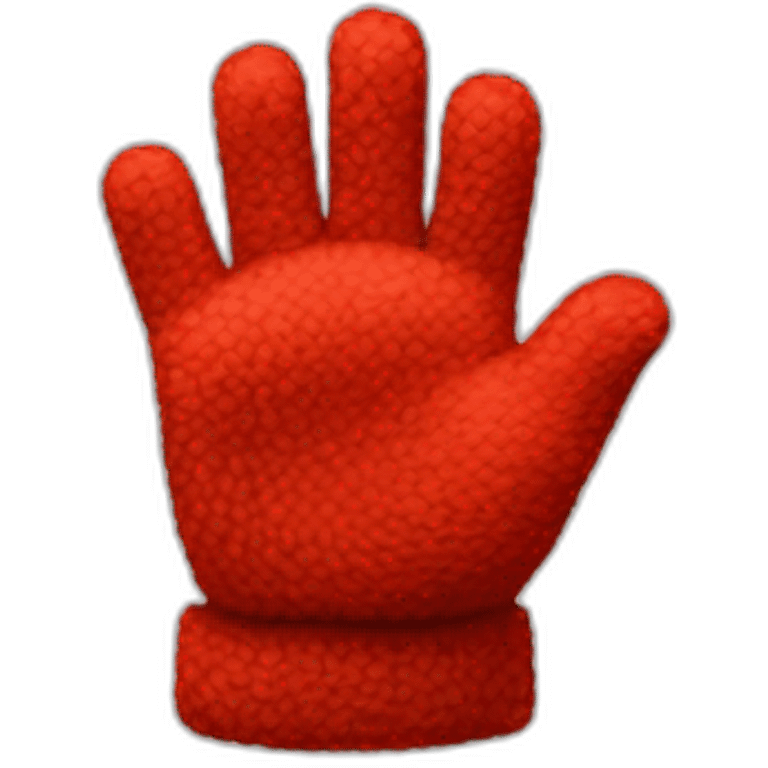 elmo-hand emoji