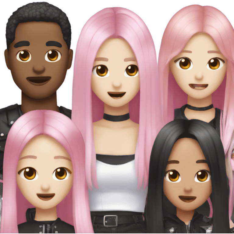 Lightsick of kpop group blackpink  emoji