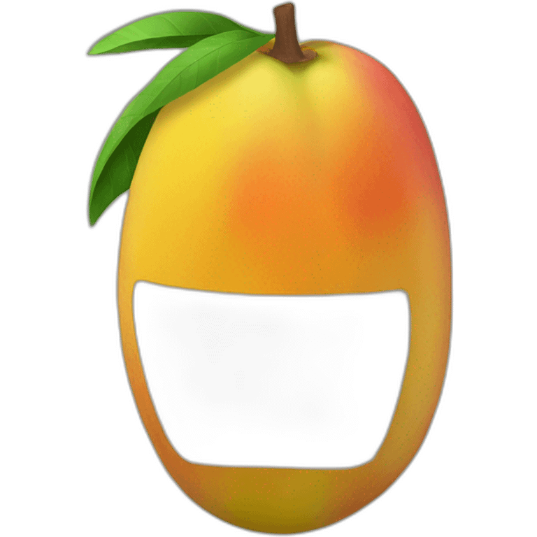 Mango with roblox face emoji