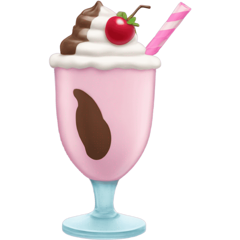 neapolitan milkshake emoji