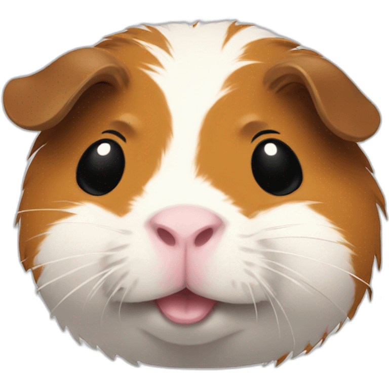 Guinea pig emoji emotions set of 6 emoji