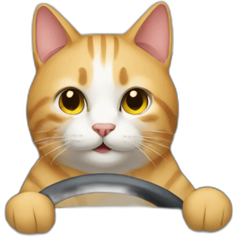 cat in car emoji