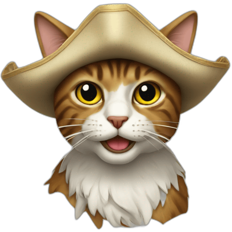 Gato pirata emoji