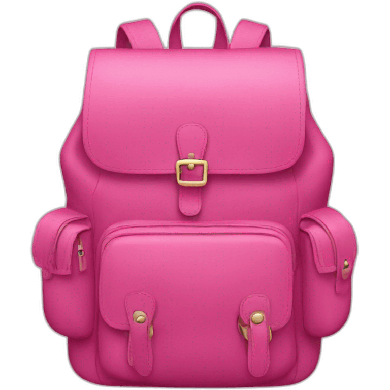 pink bookbag emoji