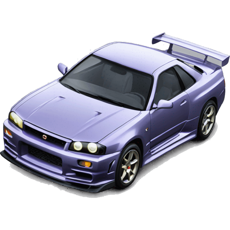 nissan skyline r34 emoji