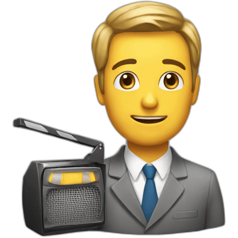 Télé qui tombe emoji