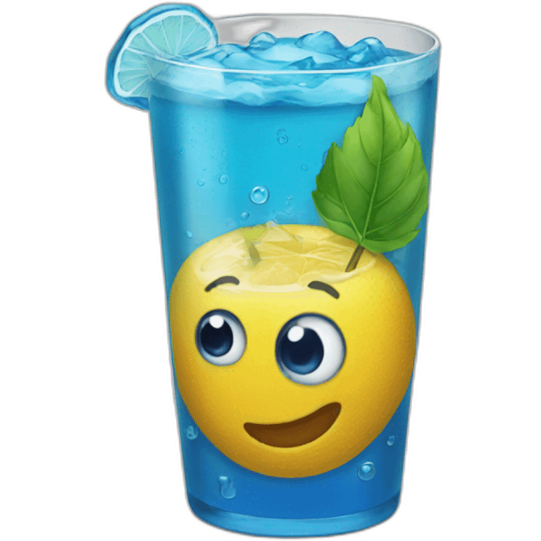 blue-drink emoji