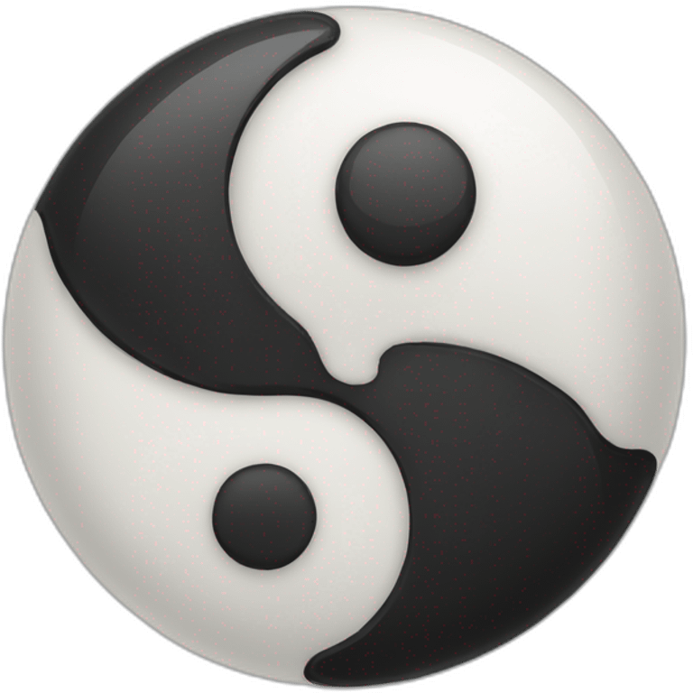 ying yang emoji