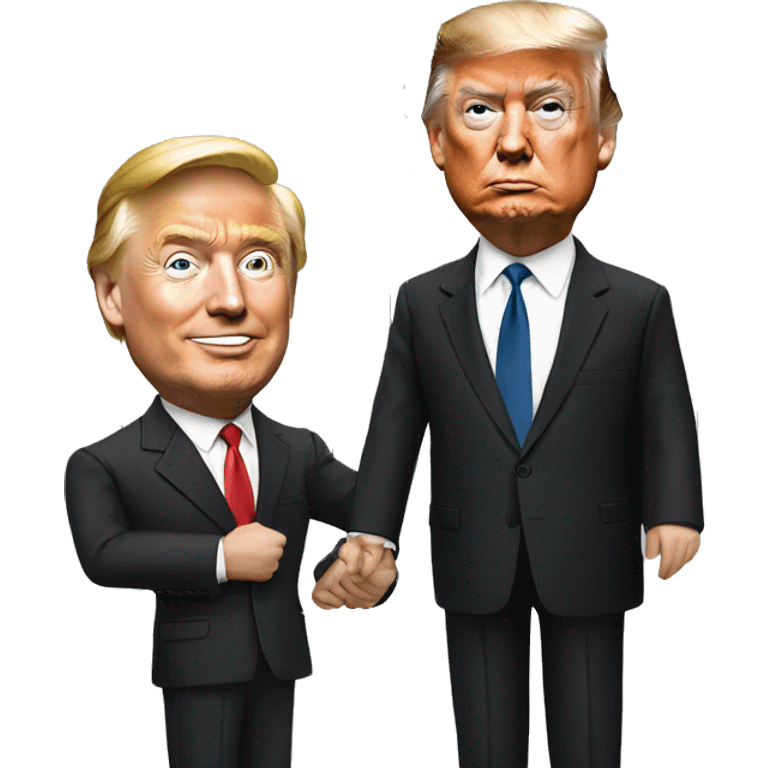 Trump and Elon marionette  emoji