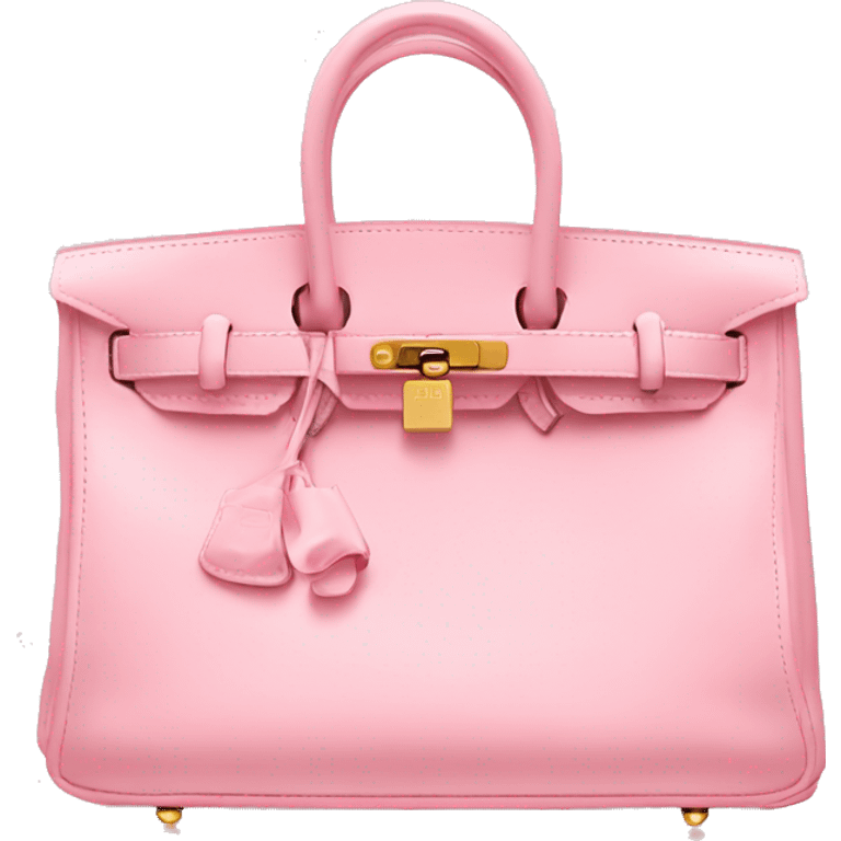 Baby pink birkin  emoji