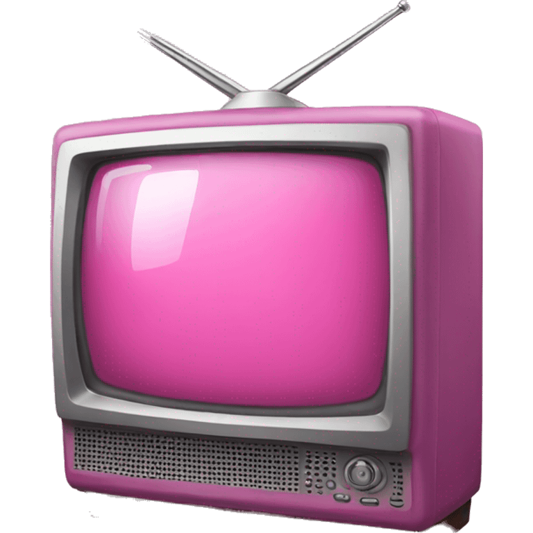 Pink TV  emoji