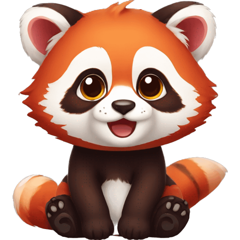 cute redpanda emoji