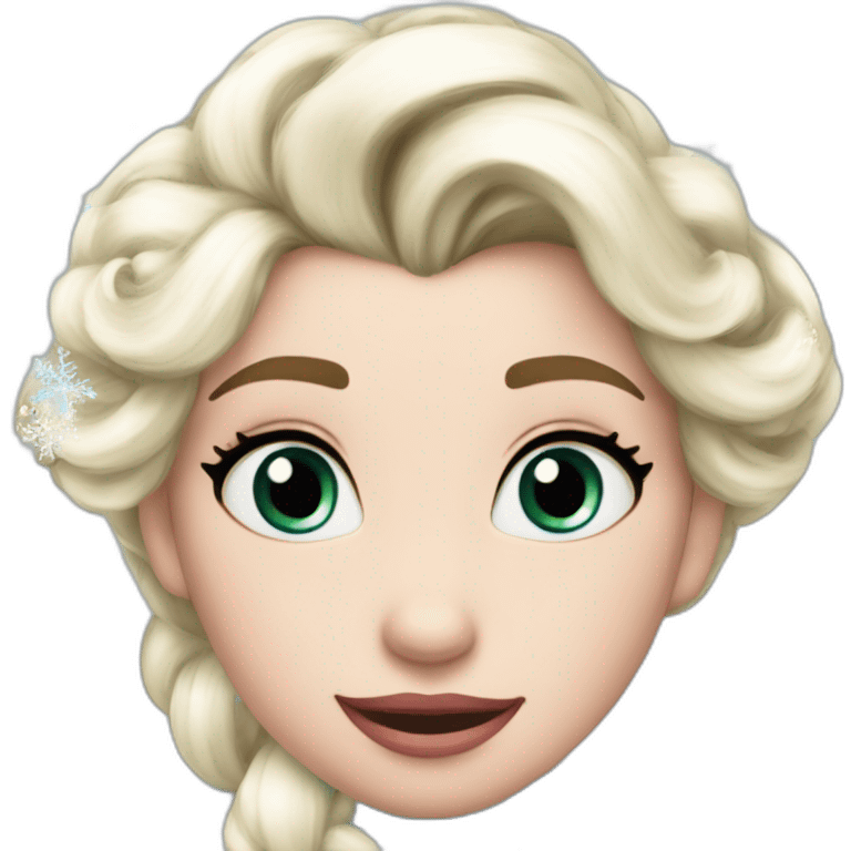 Reine des neiges emoji