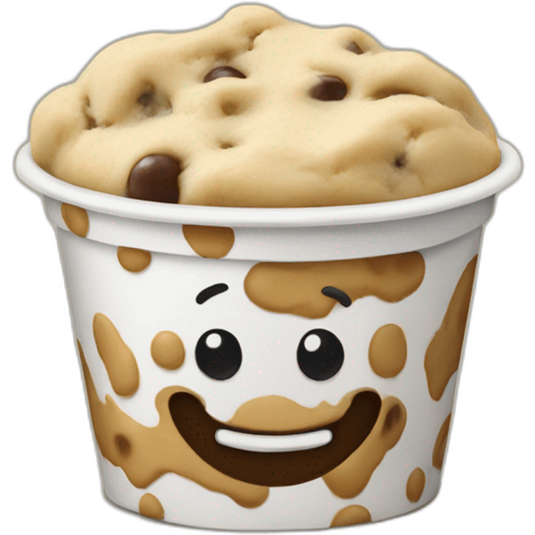 Ben and jerry cookie dough emoji