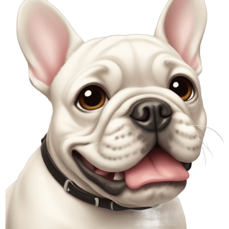 French bulldog  emoji