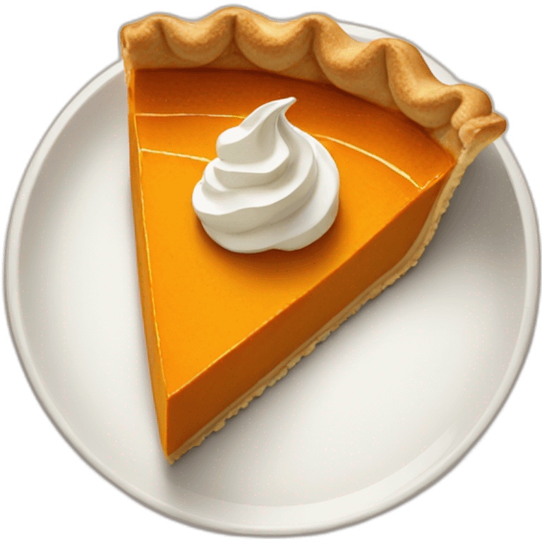 Pumpkin pie  emoji