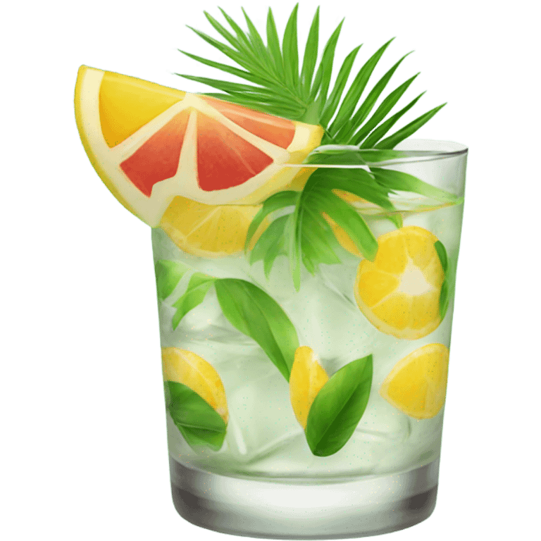 tropical gin emoji