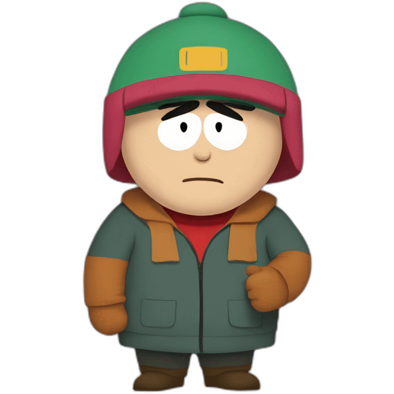 Cartman from southpark doing a thumbs up emoji