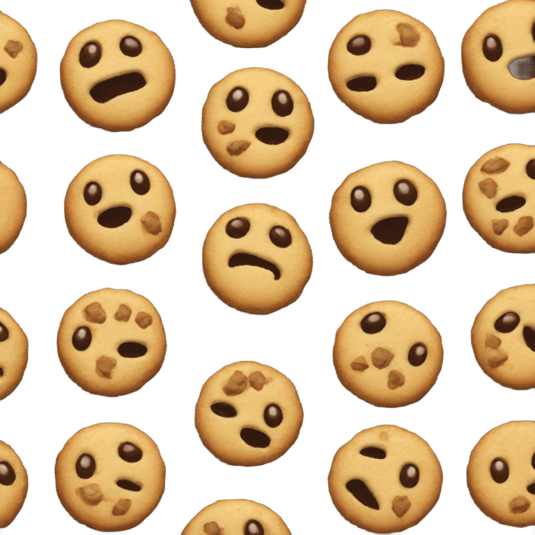 eating cookies  emoji