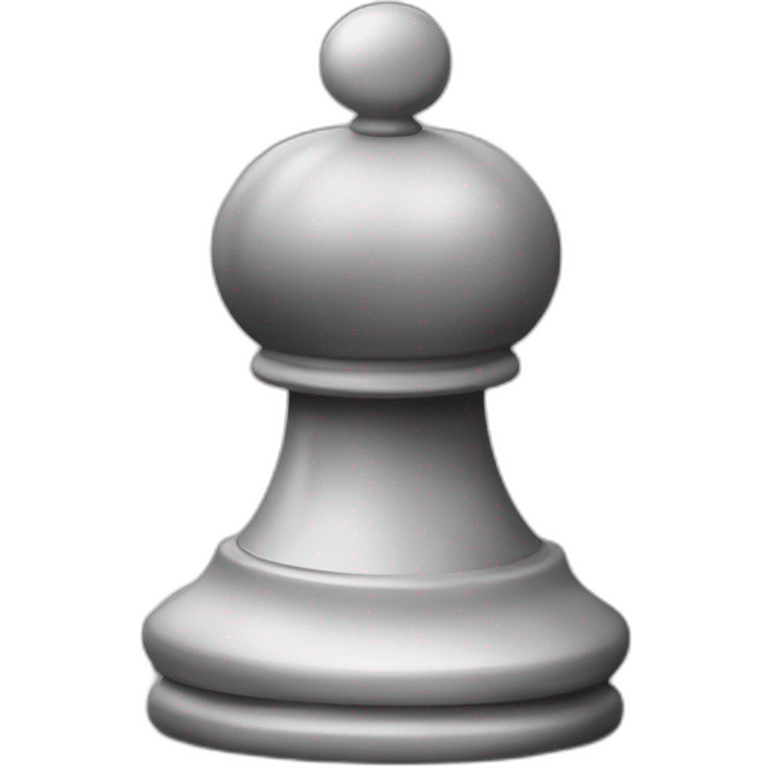 Chess pawn emoji