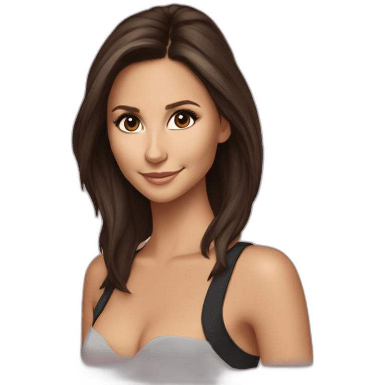 nina dobrev emoji