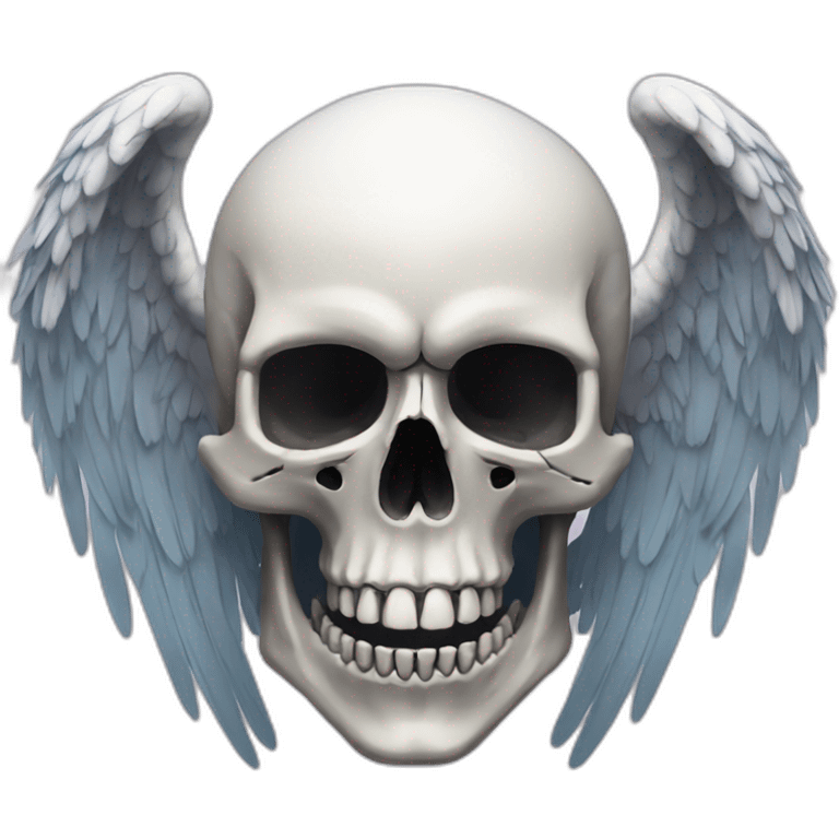 Skull Angel straemer twitch emoji