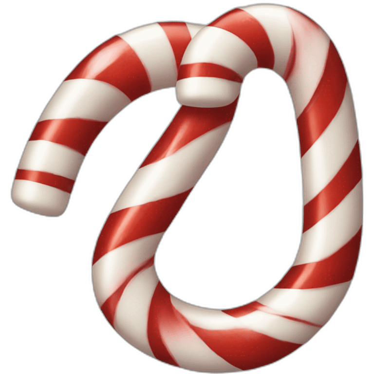 christmas candy canes emoji