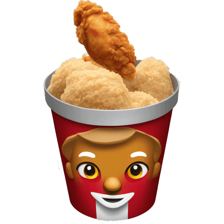 KFC chicken bucket  emoji