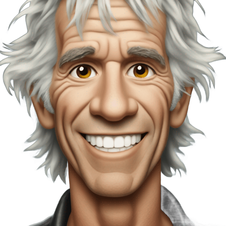 Keith richards smiling sexy emoji