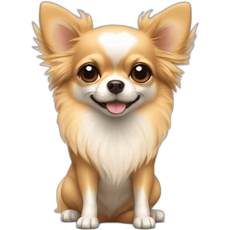 Fluffy Chihuahua emoji