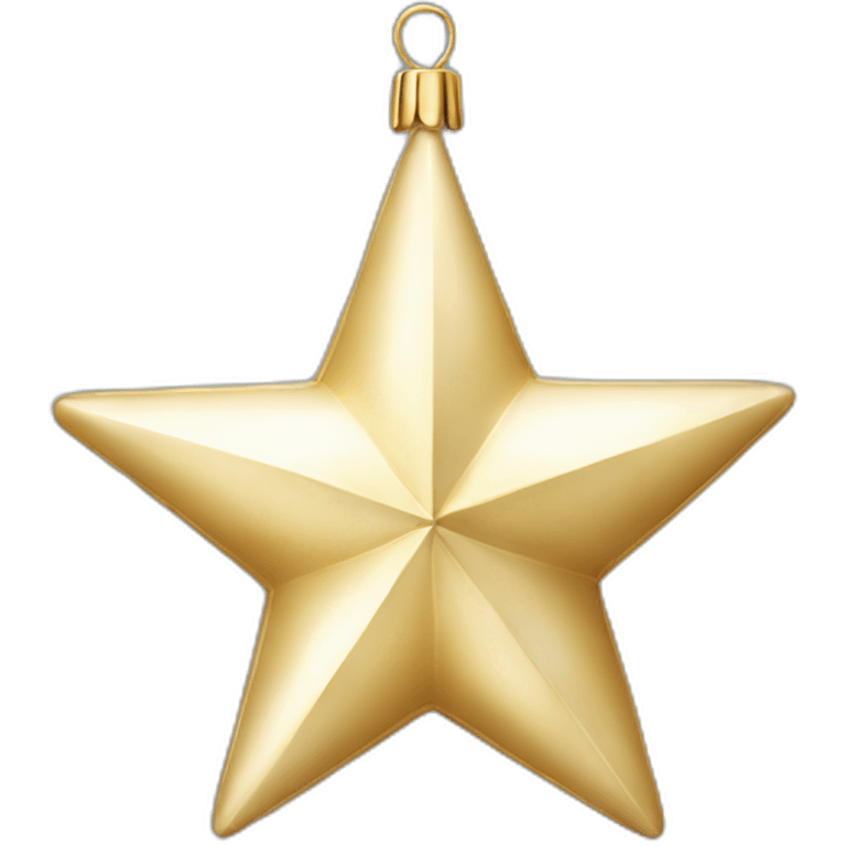 christmas decoration star emoji