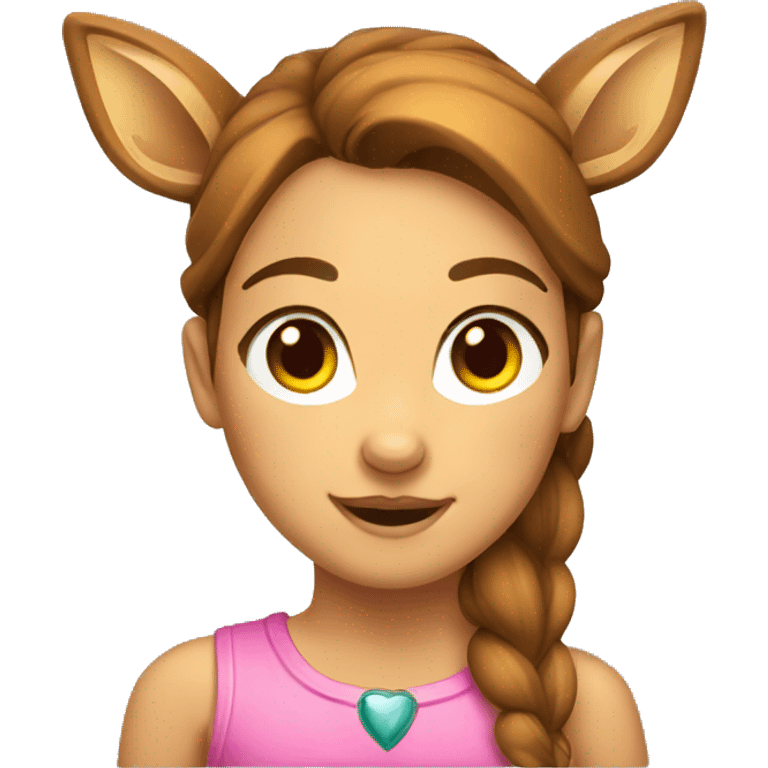 Female deer emoji