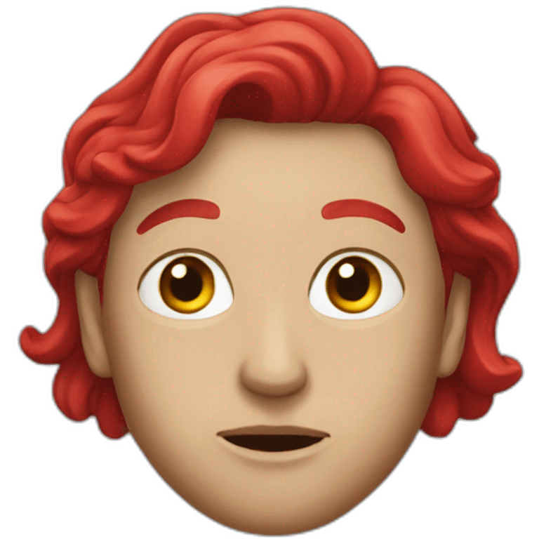 Red imposteur  emoji