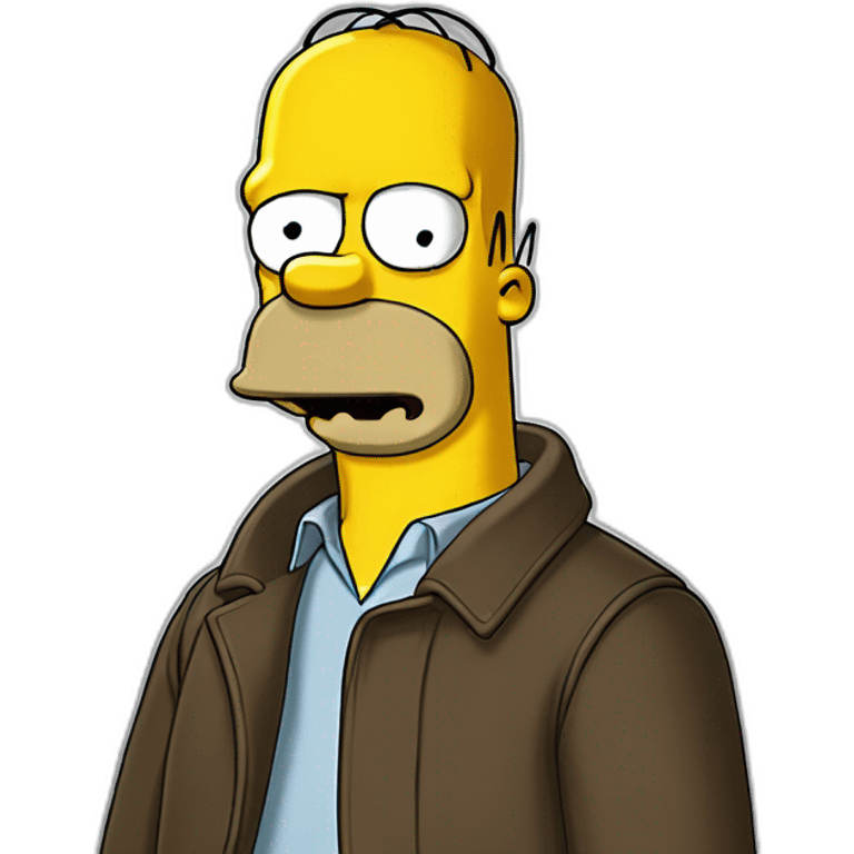 Homer-Simpson-choquer emoji