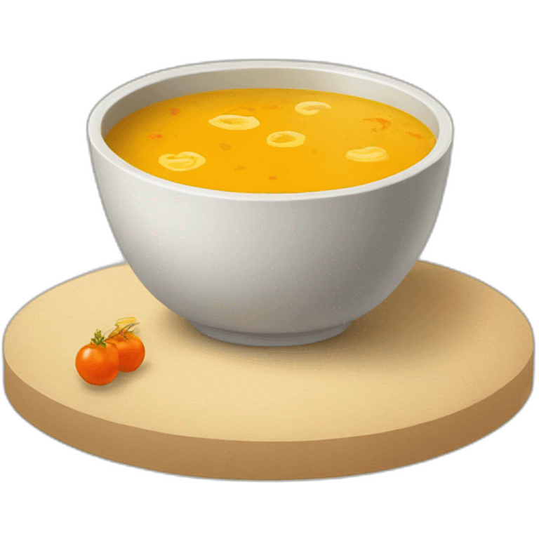 bowl of soup emoji