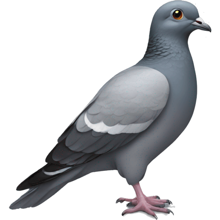 Pigeon female emoji