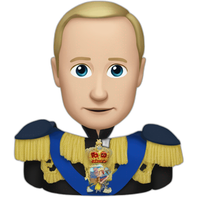 putin in garter holder emoji