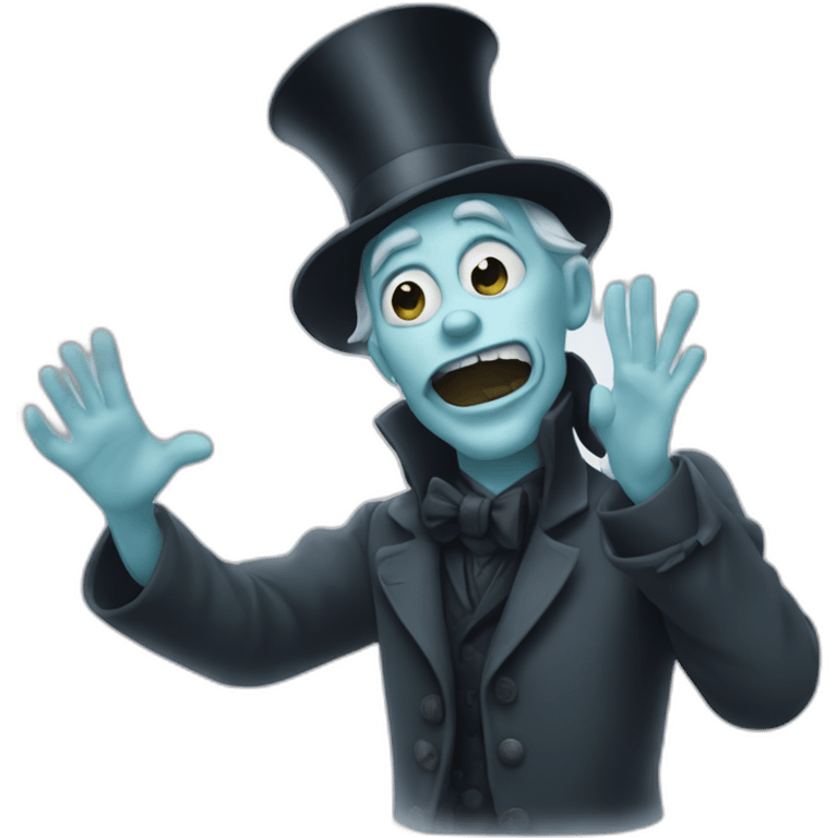 Hitchhiking ghosts emoji