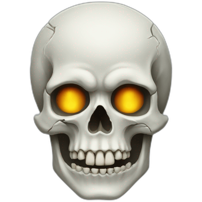 haloween skull emoji