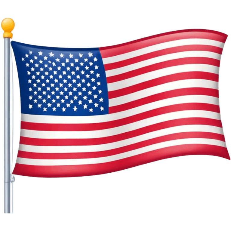 American Flag with the words "I-130" approved emoji