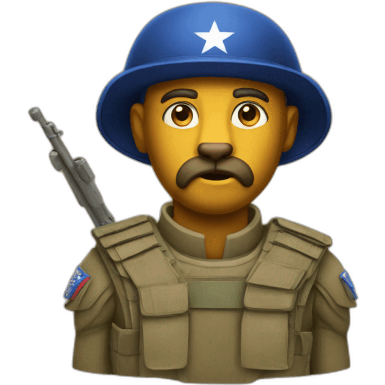 Lion soldier israel emoji