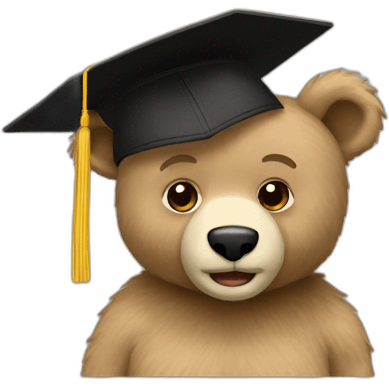 kanye graduation bear emoji