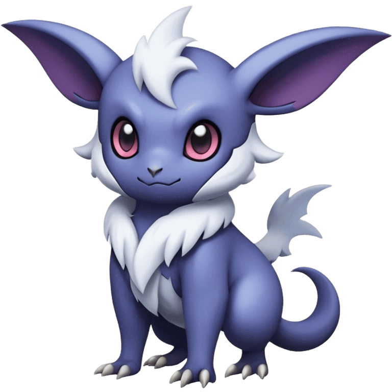 Cool Cute Kawaii Noibat-Absol-Pokemon Full Body emoji