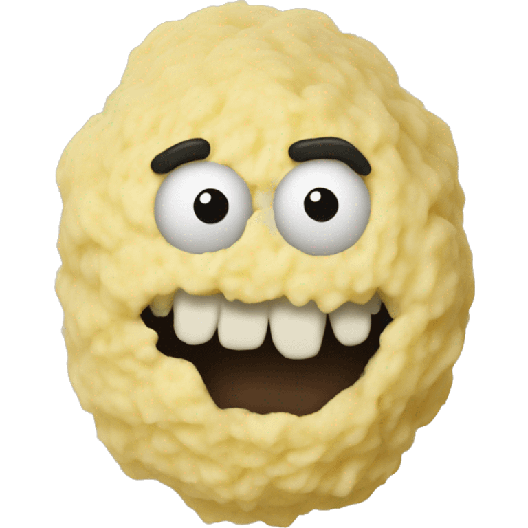 Monster made of mashed potatoes  emoji