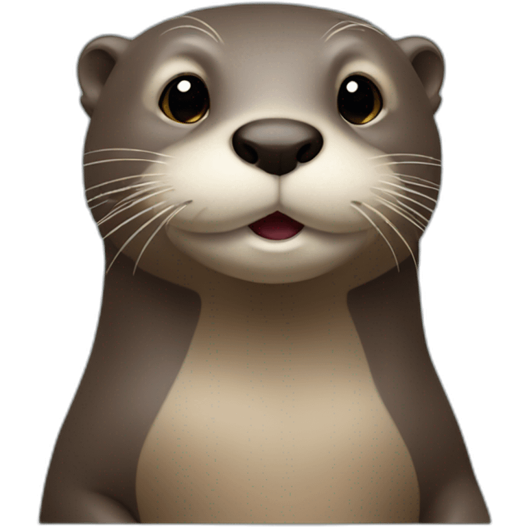 otter with info icon emoji