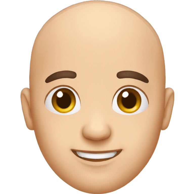 Bald emoji