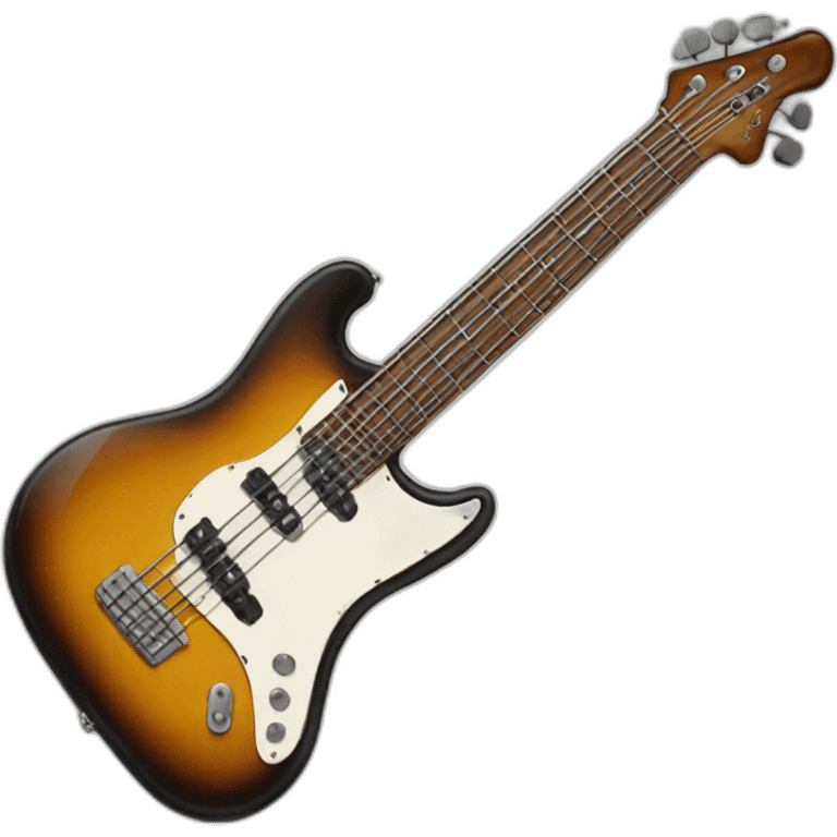 guitare basse emoji